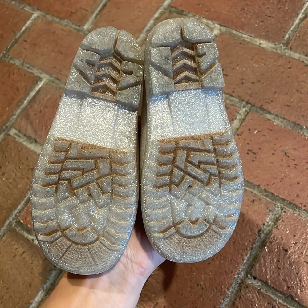 Carter's‎ Glittery Rain Boots - Silver